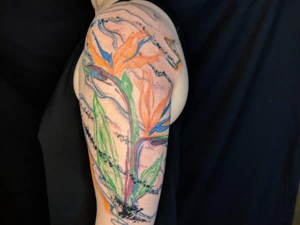 Tattoo story_ Birds of paradise